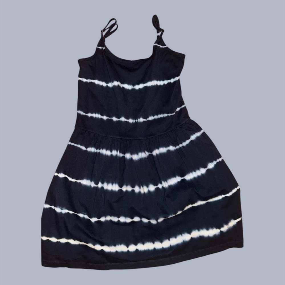 Women’s XS Gap Navy and White Cotton Sundress